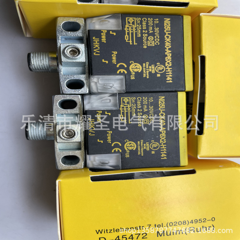 专业现货全新接近开关NI25U-CK40-AN6X2-H1141量大从优