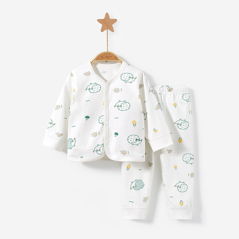 Traje de manga larga 3SY002 (Green Hedgehog)