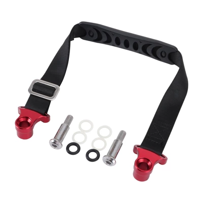 Goofit Off-Road Motorcycle Modification Accessories Car Strap Rescue Strap Pull Rope Suitable for Various Models (Other power supply, ignition system) - red