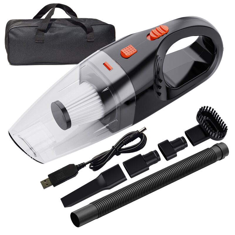 Xinyibang new car car wet and dry wireless portable vacuum car 120W high-power vacuum cleaner