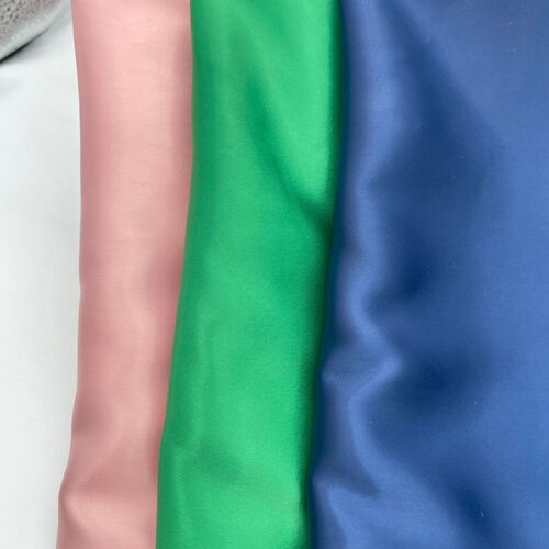Thickened encrypted super-soft Mickey shiny elastic crepe fabric pants dresses jackets baseball caps fabric