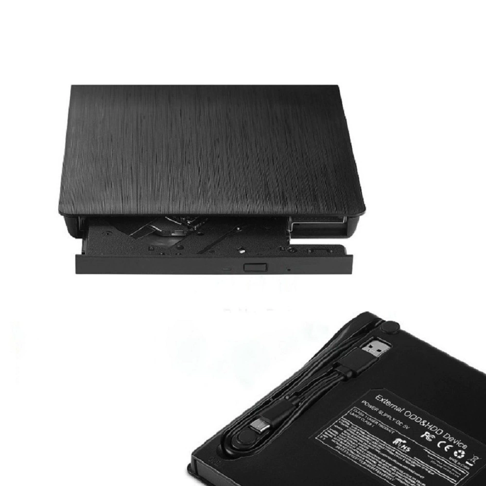 Dual interface CD-ROM drive laptop Burner computer universal DVD rom box external burning optical drive
