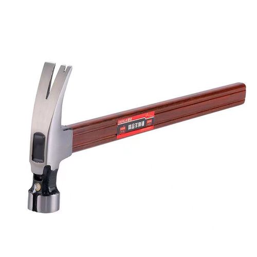 Insulated handle sheep hammer electric hammer wood hammer iron hammer workbench hammer square head right-angle pull nail tool factory