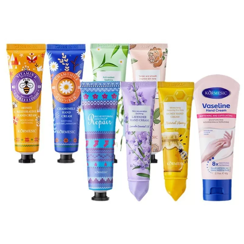 KORMESIC全英文护手霜小支系列hand cream补水跨境外贸厂家批发