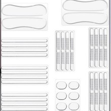 佰思威套装 gel透明后跟贴 脚踝磨泡贴 女士高跟鞋鞋垫 透明袋装