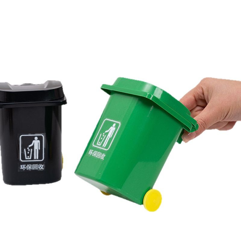 Botes de basura, cenicero creativo, hogar, antivuelo, personalidad, perforación, baño de moda, montaje en la pared, cenicero con tapa