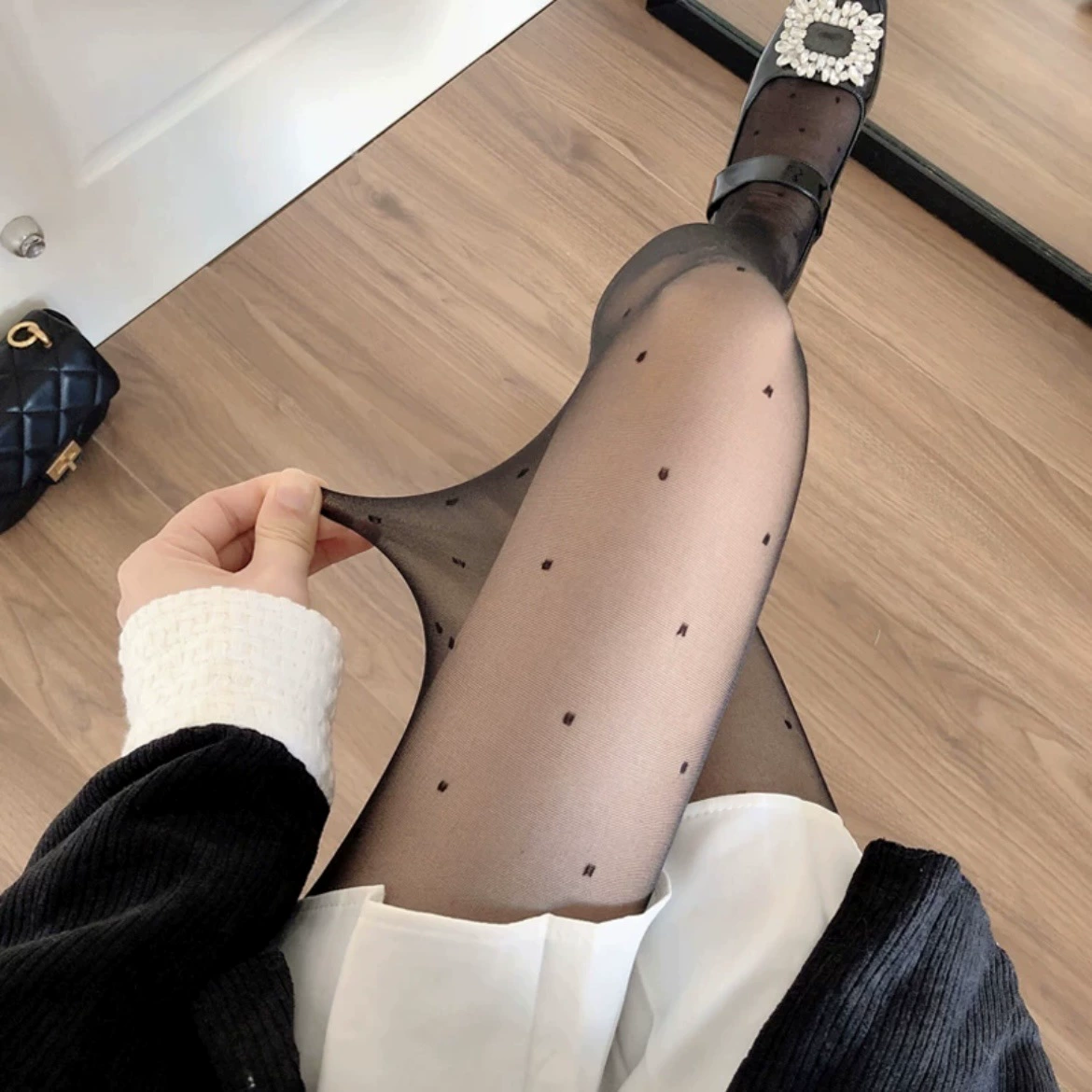 Black spring summer ultra thin tights, wholesale