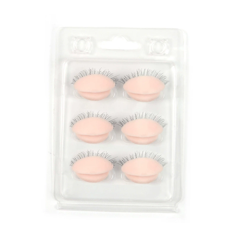 Eyelash Practice Mannequin Head, Removable Replaceable Eyelids, Realistic Reusable