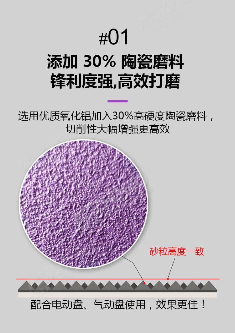 陶瓷砂聚酯膜详情图