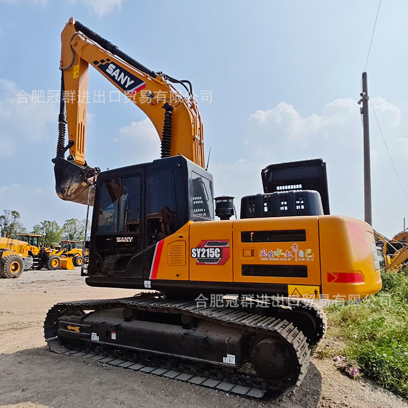 Sany Heavy Industry SY215C excavadora Sany235 excavadora de segunda mano excavadora de orugas comercio exterior directo