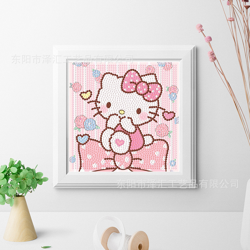 Nuevos niños 5d educativos rhinestone pintura hecha a mano DIY diamante pintura juguete creativo dibujos animados princesa serie image 20