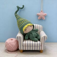 手工钩针编织材料包新手入门全套材料包森林小精灵玩偶亚马逊热销