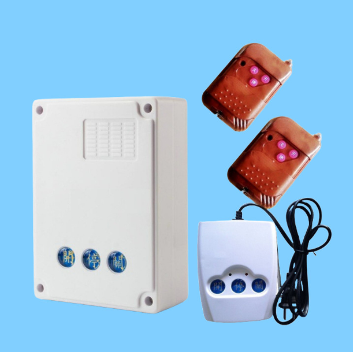 工厂直供智能道闸控制箱通配型道闸控制器专用台面遥控器433控制