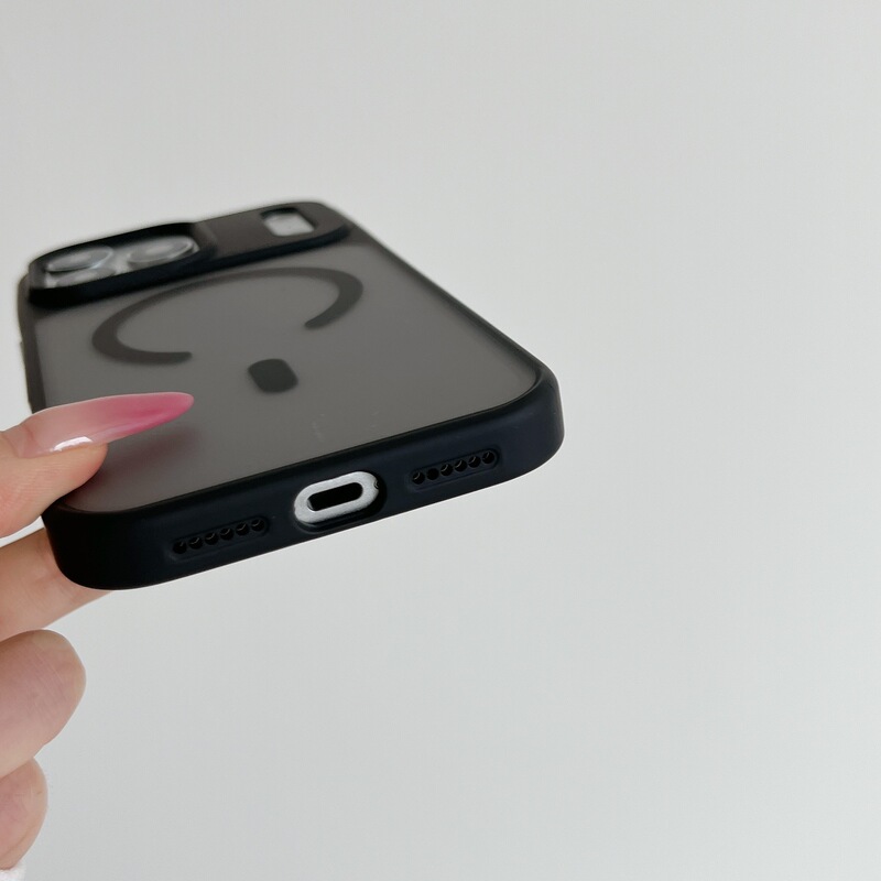 Huadun Cross-Border Specializes in Skin-Feel Matte Anti-Fingerprint Magsafe Wireless Charging Phone Cases Suitable for Apple I