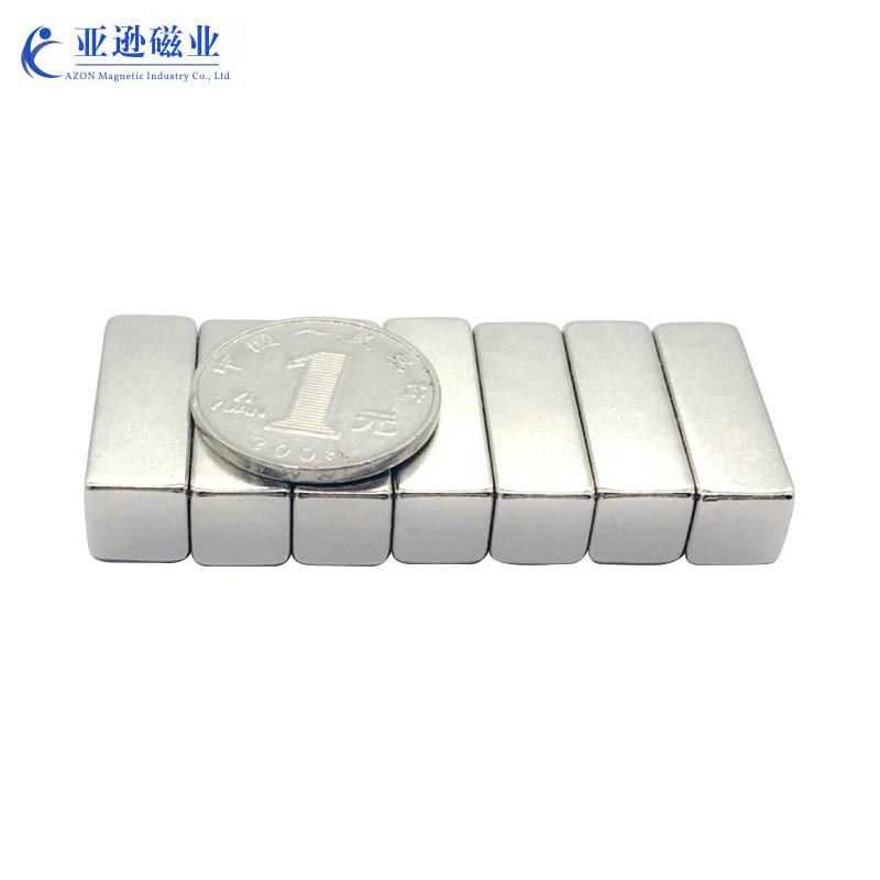 钕铁硼强磁长方形磁铁F30*10*10 30*15*15长条形磁钢门帘纱窗磁铁