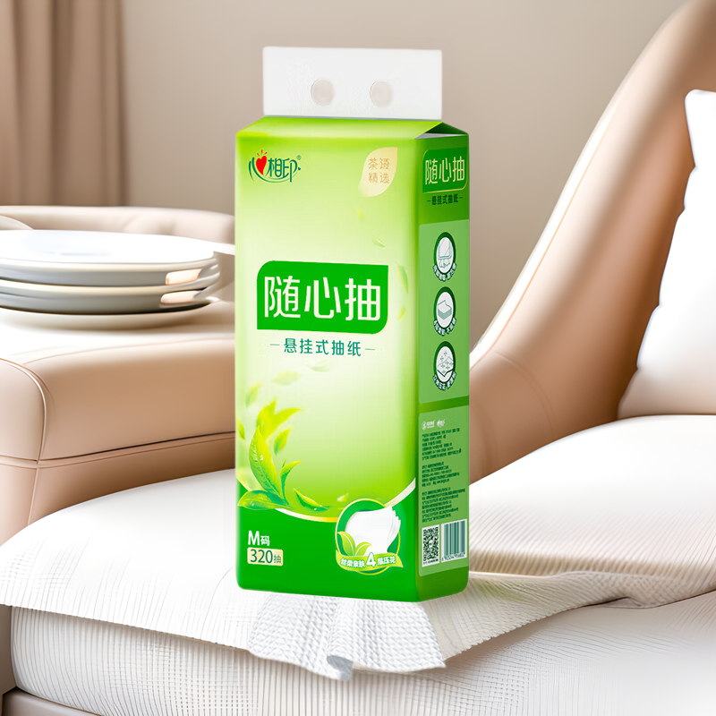 Heart of India tissue tissue 320 Bag Hanging toilet tissue household Affordable equipment Full container household