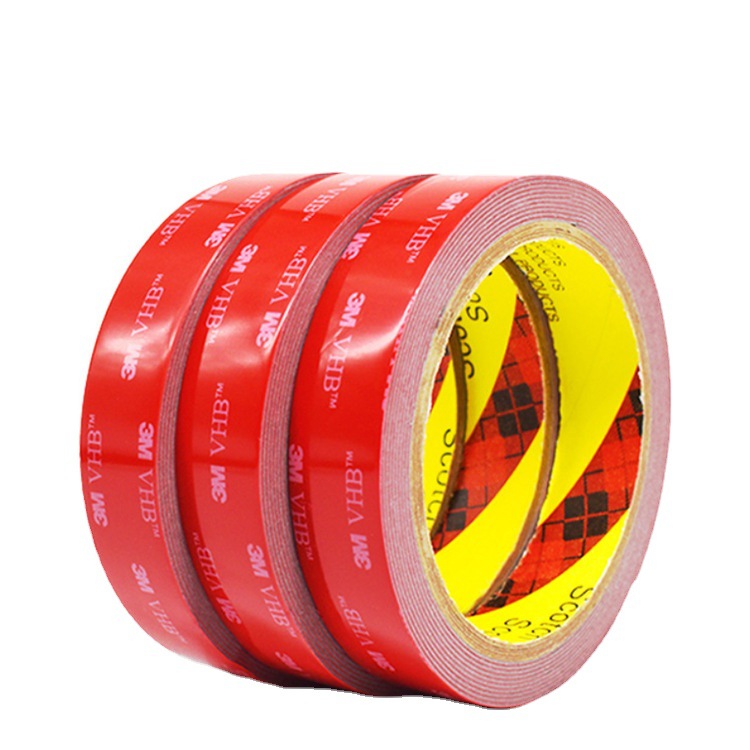 点赞踩 3M5604 VHB双面胶 超薄无痕海绵防水耐温车家两用胶带 超