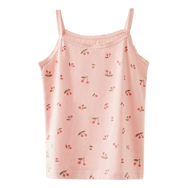 Летняя девочка камзол жилет из хлопка типа А ребенок ребенок антибактериальный ребенок девочка носит камзол оптом