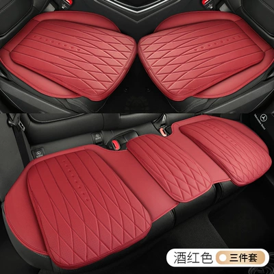 Four Seasons Pad | Factory Direct Sales - burgundy-three-piece-set-general