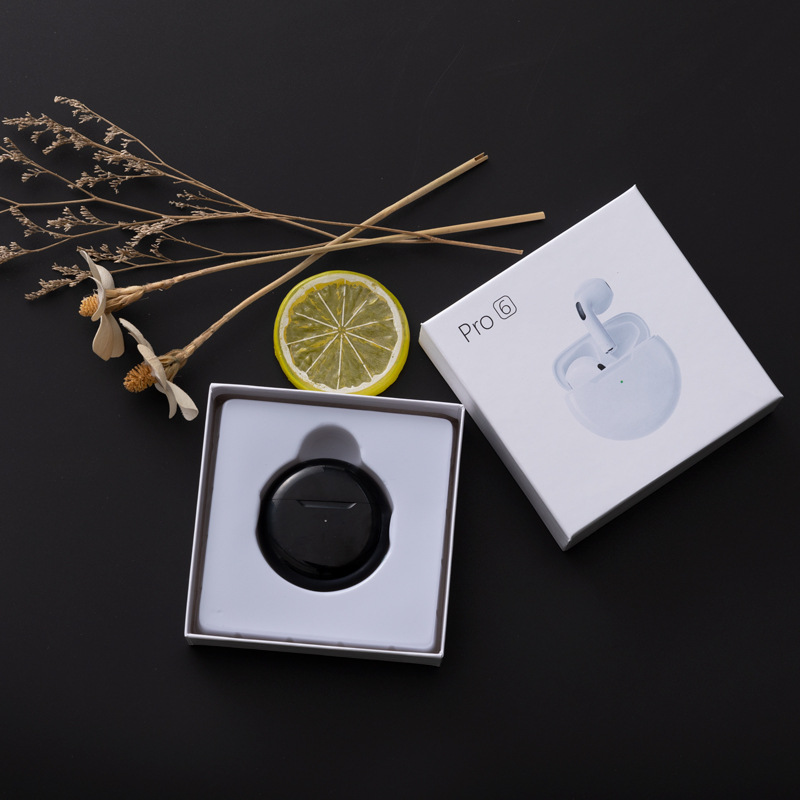 Nuevos auriculares Bluetooth Pro6 auriculares estéreo inalámbricos TWS en el oído macaron J6 auriculares Bluetooth de seis generaciones