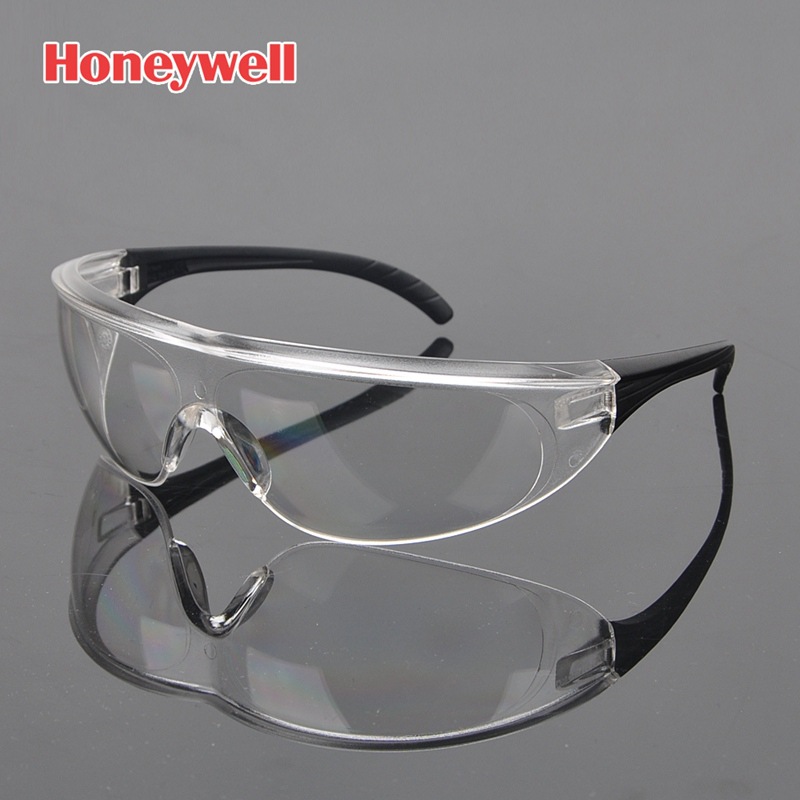 霍尼韦尔1005985护目镜防雾防飞溅防刮擦防尘冲击防风沙防护眼镜