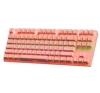 Blue shaft K300 pink blue shaft real mechanical keyboard