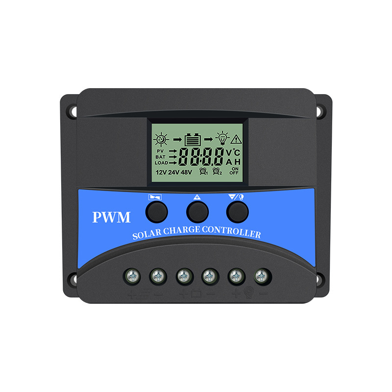 Controlador PWM 12 / 24V Controlador de alta eficiencia MPPT 95% de eficiencia de conversión para baterías