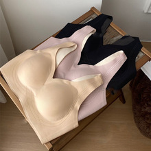 3329塑形无痕大码内衣女薄款聚拢防下垂大胸显小无钢圈舒适文胸罩