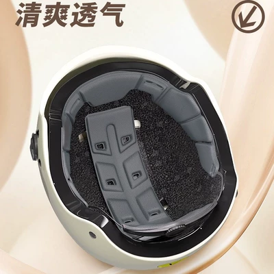 Motosiklet kaskı (dəbilqə) Mustang Helmet for Electric Vehicles, Women's