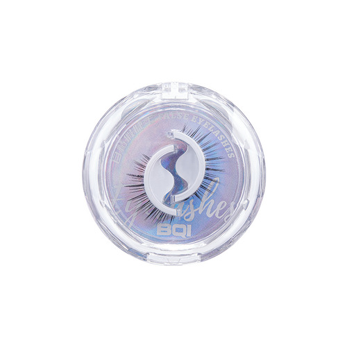 BQI bionic mink hair self-adhesive false eyelashes can be easily removed in seconds without the need for glue. Comes with self-adhesive strips and can be reused.