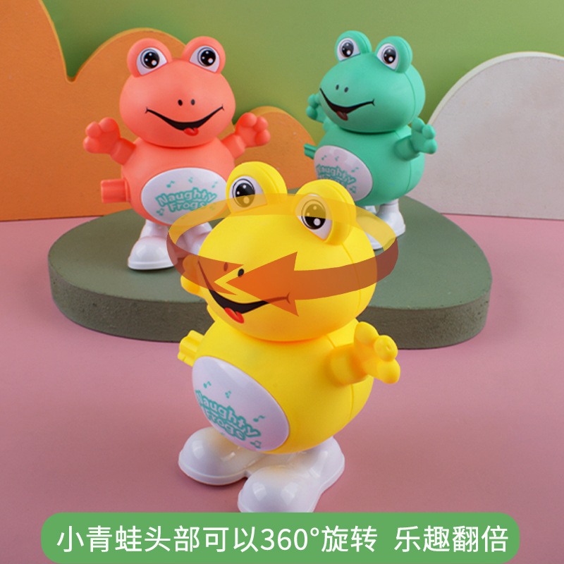 Tiktok Red rojo mismo estilo de los niños cuerda reloj saltar Rana animal lindo regalo divertido puesto juguete al por mayor