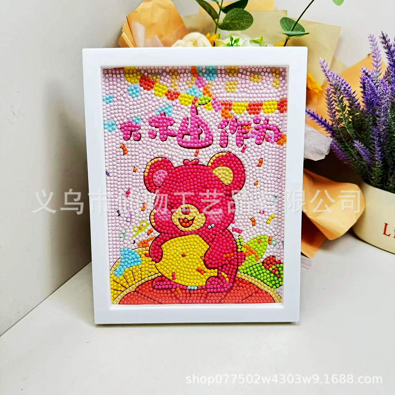 Набор для алмазной живописи Sanrio Kuromi, 17×22 см пластиковая рамка, набор для творчества DIY для детей