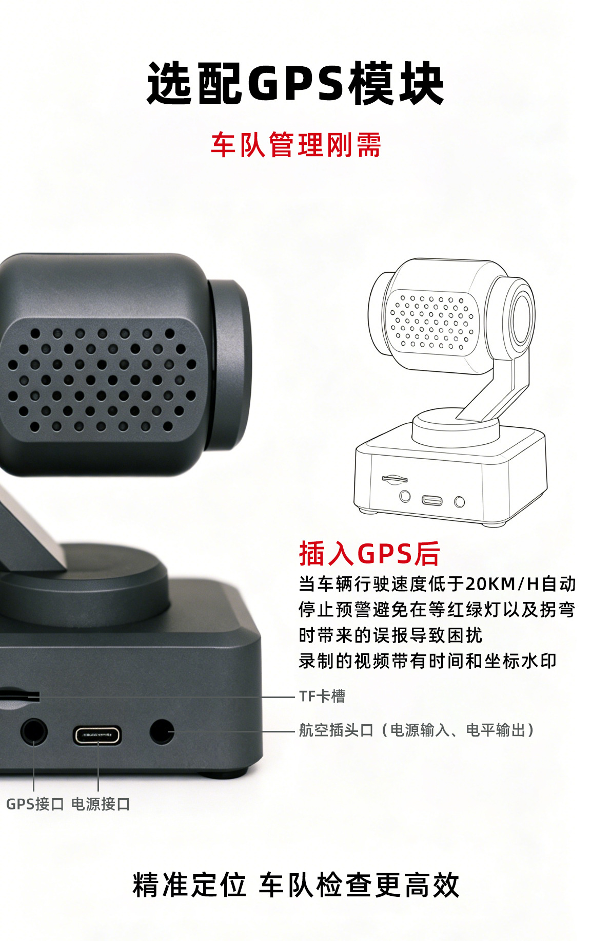 Car accessories: Anti-fatigue safety driving device, driver drowsiness alarm, long-distance driving gadget, new model with cloud platform