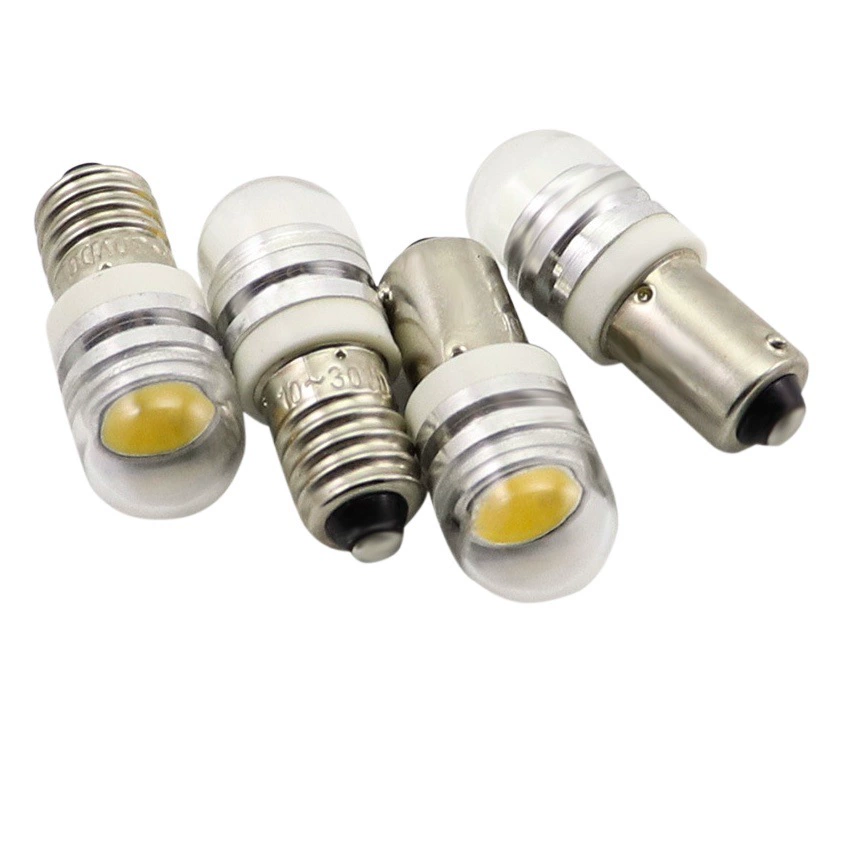 E10 винт 1,5 W светодиодная индикаторная лампа BA9S байонет 12-24V
