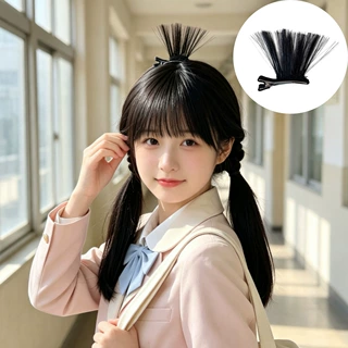 源头工厂呆毛发夹假发女头顶小炸毛揪揪JK萝莉鸭嘴夹发饰一件代发