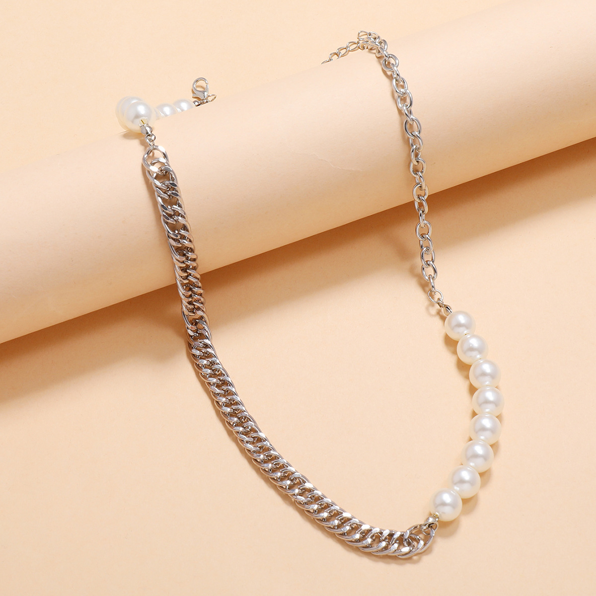 Mode elegante Nachahmung groe Perlenkettepicture3