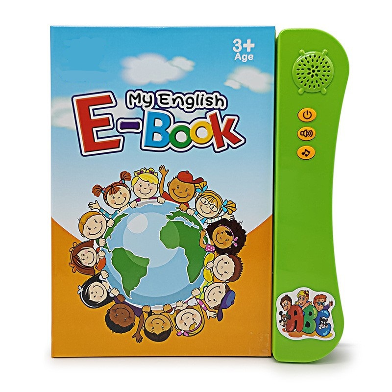 Cross-border New English Finger Point Reading Children's Early Education Intelligent E-book Learning Toys English Audio Book