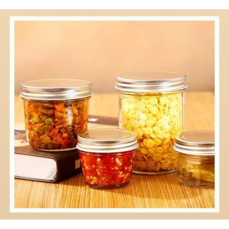 耐高温玻璃果酱瓶鱼子酱瓶密封罐蜂蜜燕窝分装瓶奶昔酸奶燕麦杯