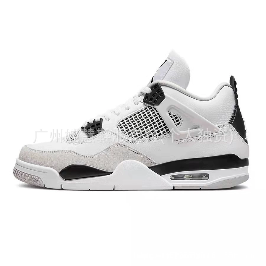 Баскетбольные кроссовки (Air Jordan) AJ4, износостойкая подошва, амортизированная пятка, унисекс 36–46