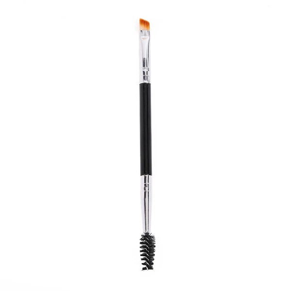 Spiral + Brown Eyebrow Brush 14cm