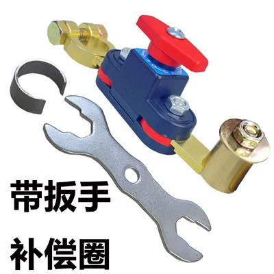 Cross-Border Car Battery Power-Off Switch Car on the line of fire - 3s-copper-plated-power-off-switch-positive-and-negative-poles-are-universal-double-heads-can-be-rotated