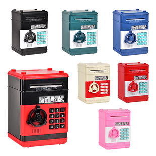 Manufacturer Specializes in Cross-Border Password Piggy Bank, Children's Atm Automatic Money Rolling Machine, Gift Coin Safe