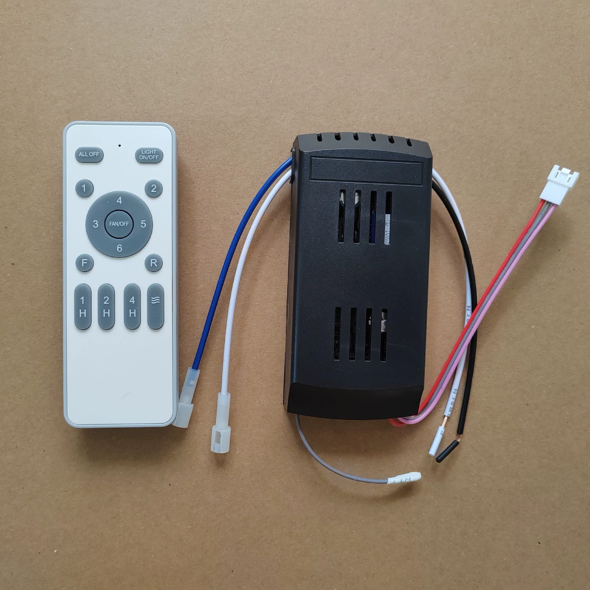 Английская версия 110 В-240 В потолочный вентилятор, светильник, низковольтный, с переменной частотой, 6-скоростной, с дистанционным управлением, приемник, контроллер, вентилятор