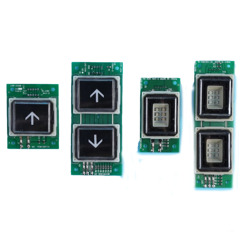 适用三菱GPS电梯按钮LHB-005B 006B 007B 008B外呼按钮开关门按键