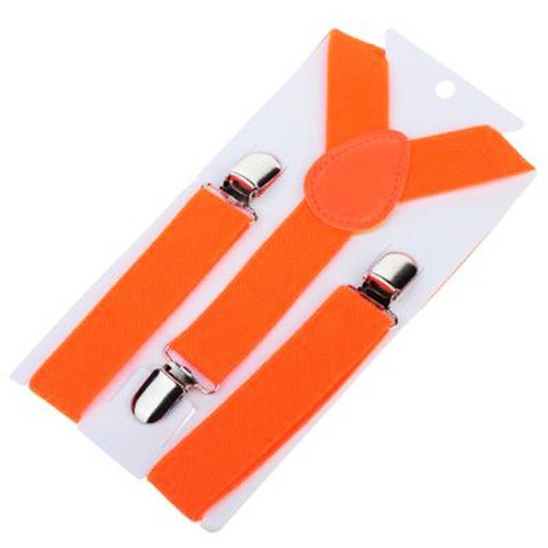 Children's 3-clip Y-shaped elastic shoulder strap+bow tie