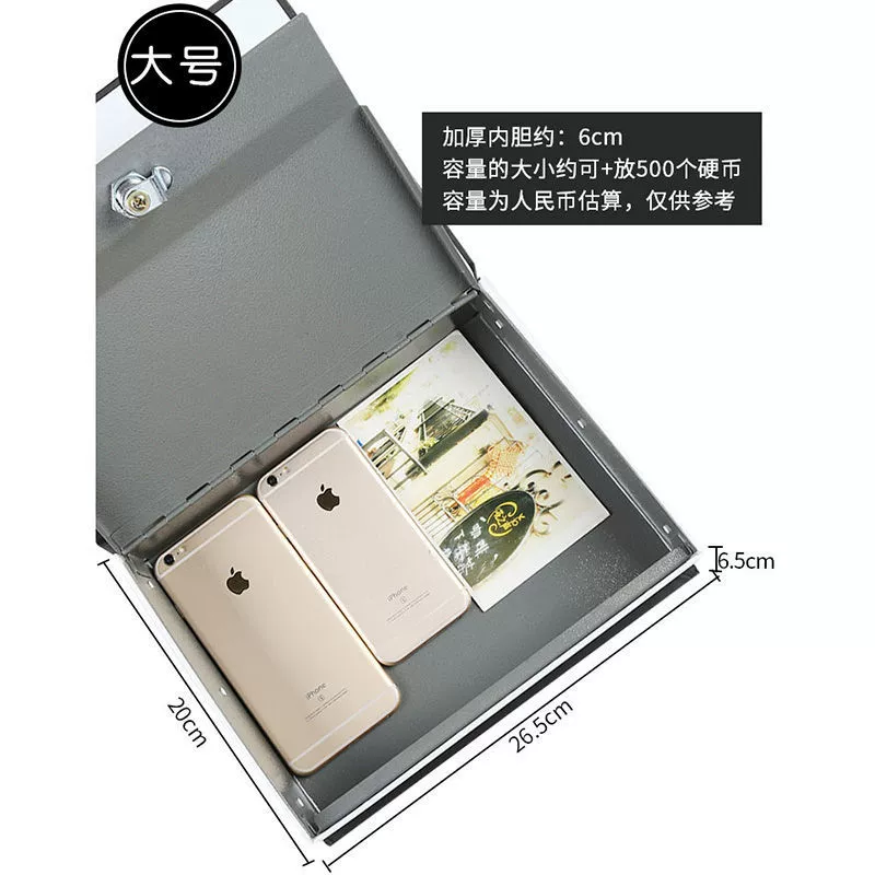 Book safe, piggy bank, wallet, storage box