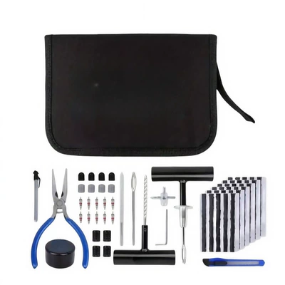 Tire Repair Tool Set, Vacuum: Repair kit