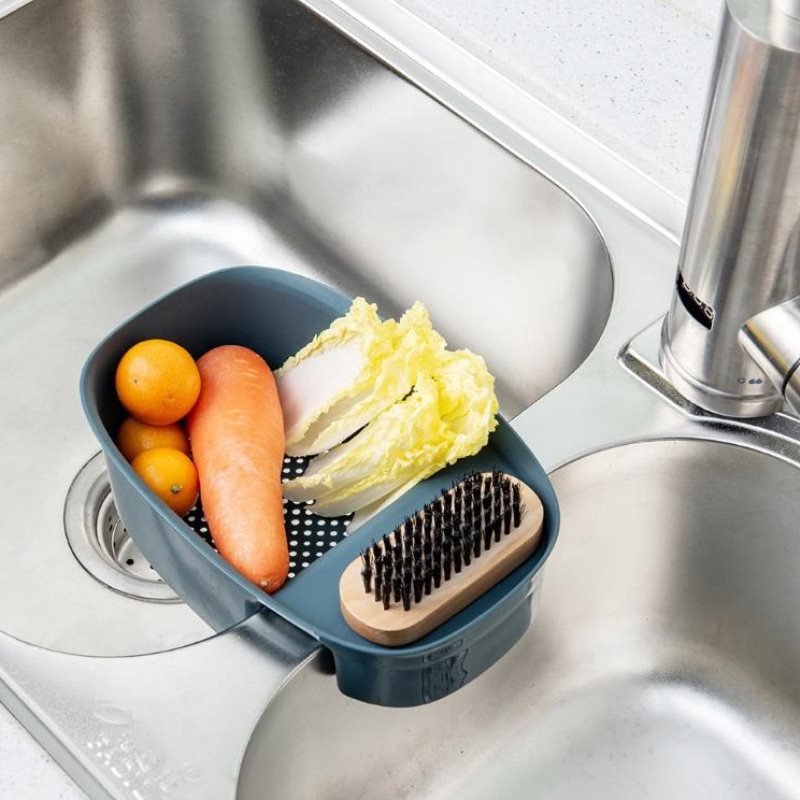 Kitchen Spoon And Chopsticks Rack Can Be Hung Sink Sink Kitchen Leftovers Drain Basket Wholesale display picture 7
