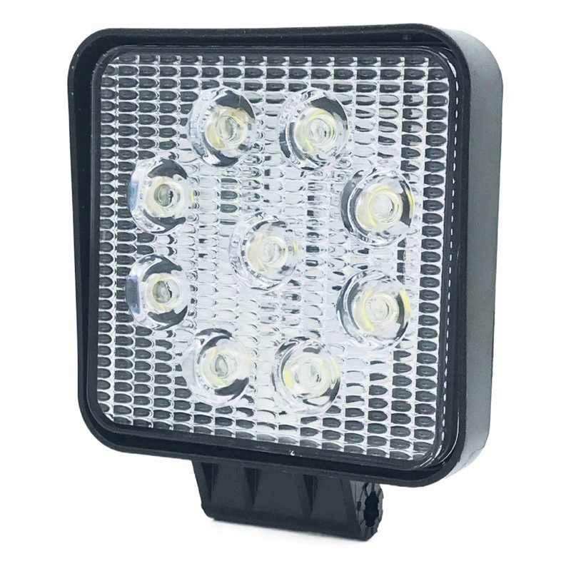 Рабочий фонарь 27W 42W 48W LED для погрузчика, модифицированный фонарь для строительной техники, фара для экскаватора, модифицированный автомобильный светильник