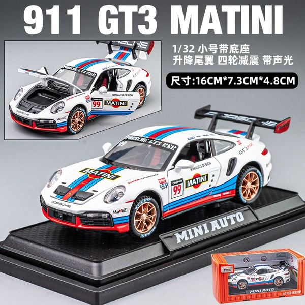 1/32 Porsche 911 Malaysi Red Blue